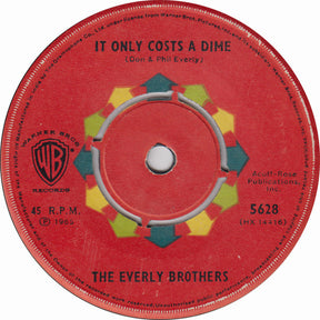 Everly Brothers : The Price Of Love (7", Single, Mono)