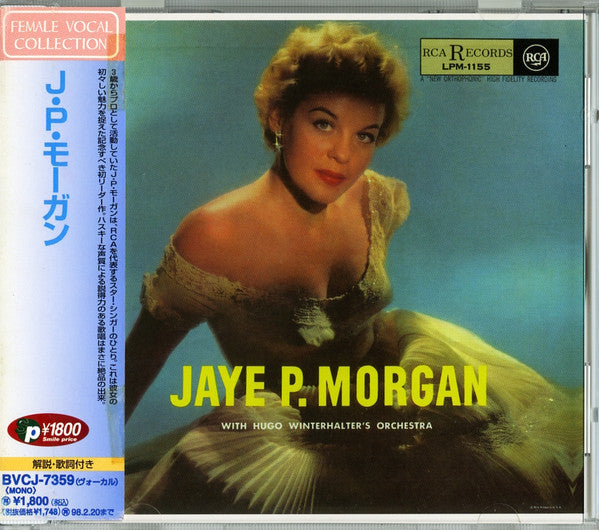 Jaye P. Morgan with Hugo Winterhalter Orchestra : Jaye P. Morgan (CD, Album, Mono, RE)