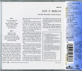 Jaye P. Morgan with Hugo Winterhalter Orchestra : Jaye P. Morgan (CD, Album, Mono, RE)