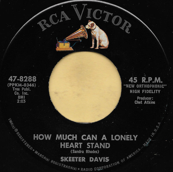 Skeeter Davis : He Says The Same Things To Me (7", Single)