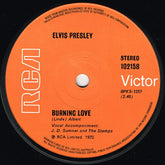 Elvis Presley : Burning Love (7")