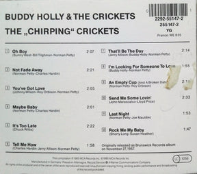 Buddy Holly & The Crickets (2) : The "Chirping" Crickets (CD, Album, RE)