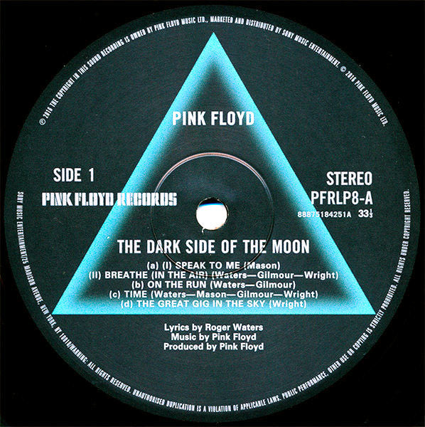 Pink Floyd : The Dark Side Of The Moon (LP, Album, RE, RM, 180)