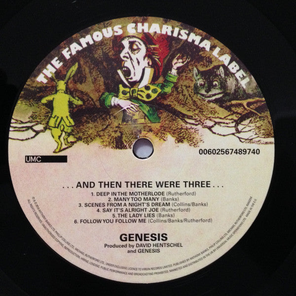 Genesis : ...And Then There Were Three... (LP, Album, RE, RM, RP, 180)