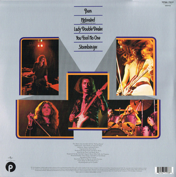 Deep Purple : Made In Europe (LP, Album, Ltd, RE, RM, 180)