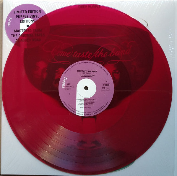 Deep Purple : Come Taste The Band (LP, Album, Ltd, RE, Pur)