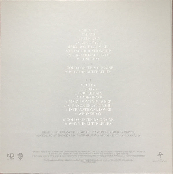 Prince : Piano & A Microphone 1983 (LP, Album, 180 + CD, Album + Box, Dlx, Ltd)