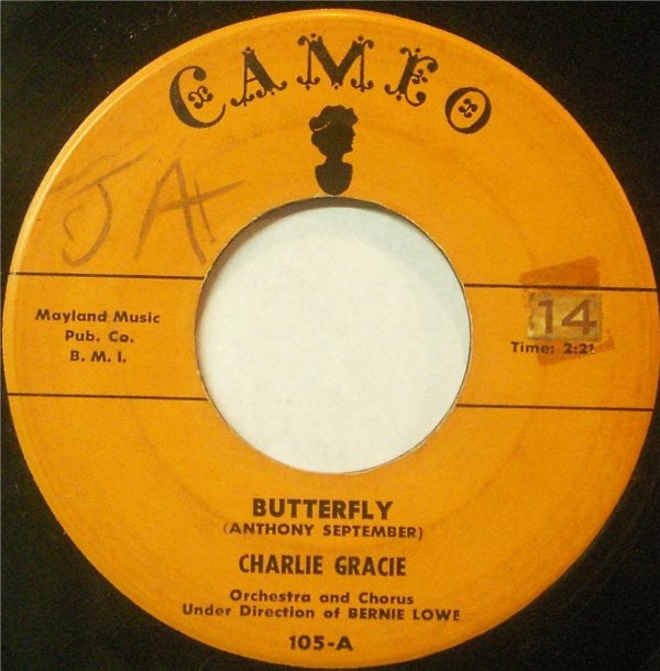 Charlie Gracie : Butterfly / Ninety-Nine Ways (7", Single)