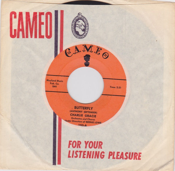 Charlie Gracie : Butterfly / Ninety-Nine Ways (7", Single)