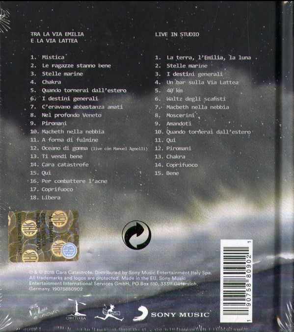 Vasco Brondi, Le Luci Della Centrale Elettrica : 2008/2018 Tra La Via Emilia E La Via Lattea Live In Studio (2xCD, Comp)