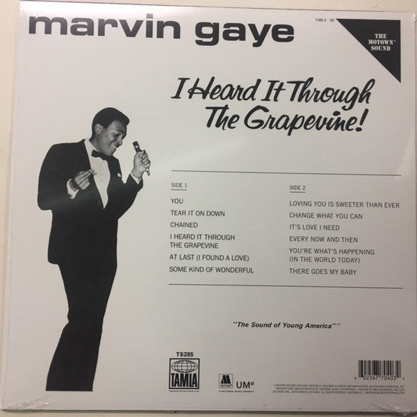 Marvin Gaye : I Heard It Through The Grapevine! (LP, Album, RE)