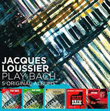 Jacques Loussier : Play Bach 5 Original Albums (CD, Album, RE + CD, Album, RE + CD, Album, RE + CD)