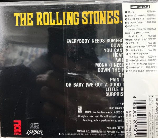 The Rolling Stones : The Rolling Stones, Now! (CD, Album, RE, RM)