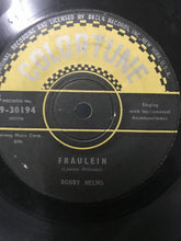 Bobby Helms : Fraulein / (Got A) Heartsick Feeling  (7")