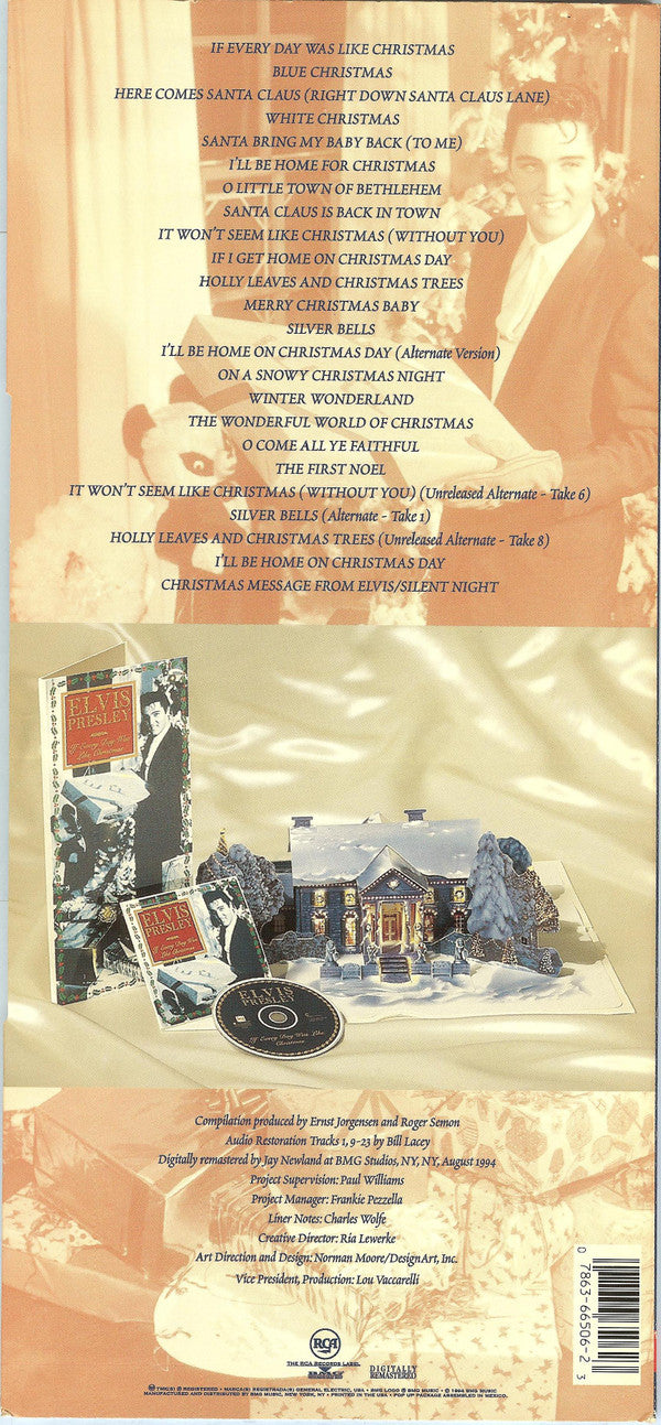Elvis Presley : If Every Day Was Like Christmas (CD, Comp, Ltd, RM, Pop)