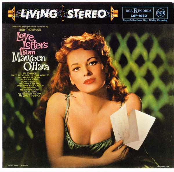 Maureen O'Hara : Love Letters From Maureen O'Hara (CD, Album, RE)