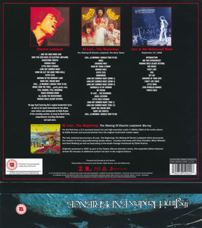 The Jimi Hendrix Experience : Electric Ladyland (CD, Album, RE, RM + CD + CD + Blu-ray, Album, Mult)