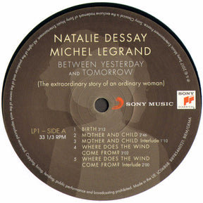 Natalie Dessay, Michel Legrand : Between Yesterday And Tomorrow (2xLP, Album)