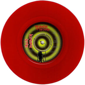 Iron Maiden : The Number Of The Beast (7", Single, Red)