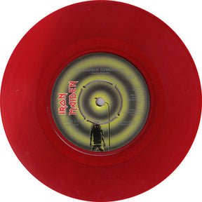 Iron Maiden : The Number Of The Beast (7", Single, Red)