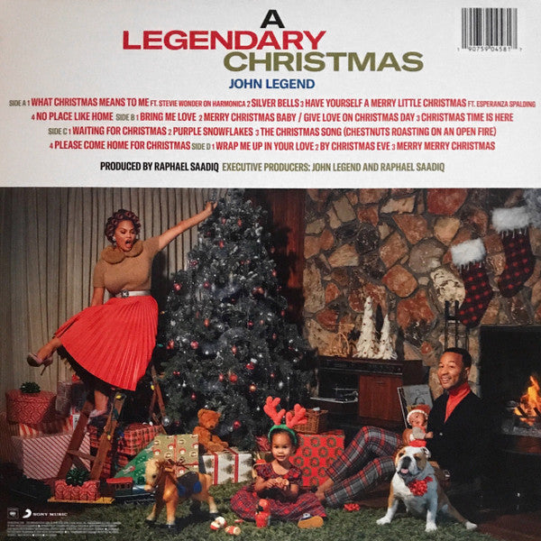 John Legend : A Legendary Christmas  (2xLP, Album)
