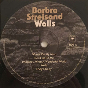 Barbra Streisand : Walls (LP)