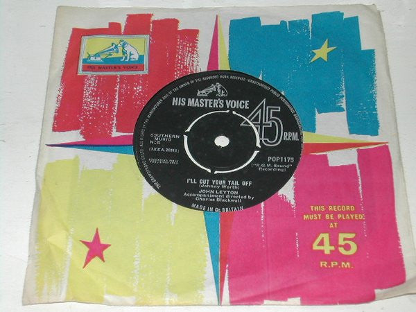John Leyton : I'll Cut Your Tail Off (7", Single)
