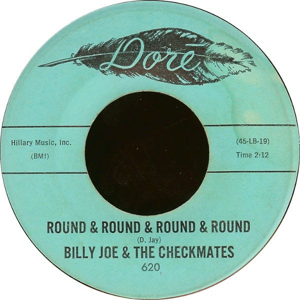 Billy Joe & The Checkmates : Percolator (Twist) / Round & Round & Round & Round (7", Single, Alc)