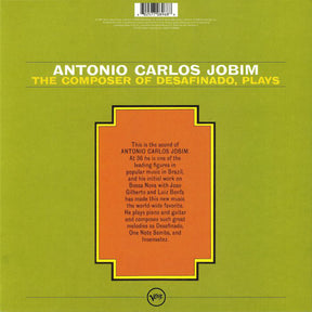 Antonio Carlos Jobim : The Composer Of Desafinado, Plays (LP, Album, RE, RM)