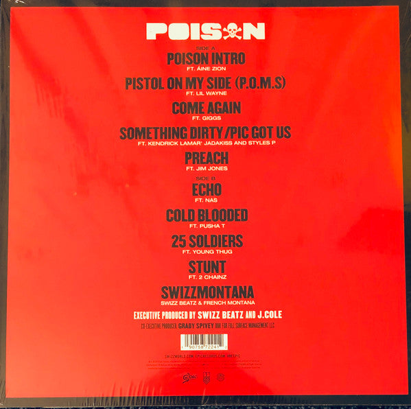 Swizz Beatz : Poison (LP, Album, Red)