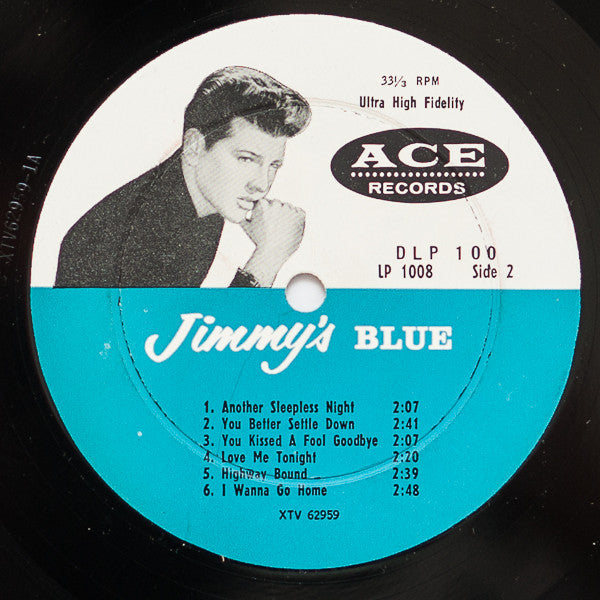 Jimmy Clanton : Jimmy's Blue (LP)