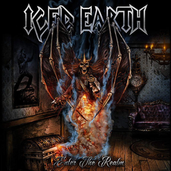 Iced Earth : Enter The Realm (LP, S/Sided, EP, Etch, RE)