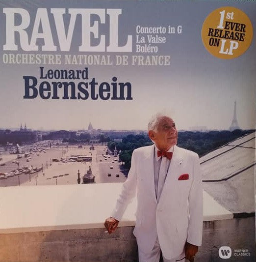 Maurice Ravel, Orchestre National De France, Leonard Bernstein : Concerto In G / La Valse / Boléro (LP)