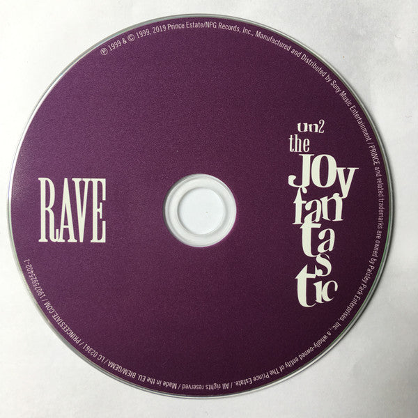 The Artist (Formerly Known As Prince) : Ultimate Rave (Comp + CD, Album, RE + CD, Album, RE + DVD-V, Copy)