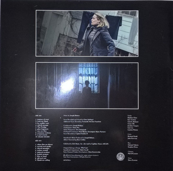 Joseph Bishara : The Prodigy (Original Motion Picture Soundtrack) (LP, Album, Ltd, Num, Bla)
