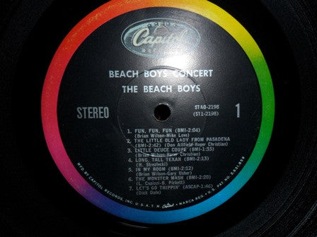 The Beach Boys : Concert (LP, Album)