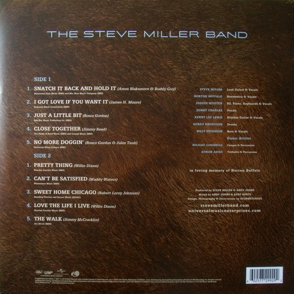 Steve Miller Band : Let Your Hair Down (LP, Album, RE, 180)