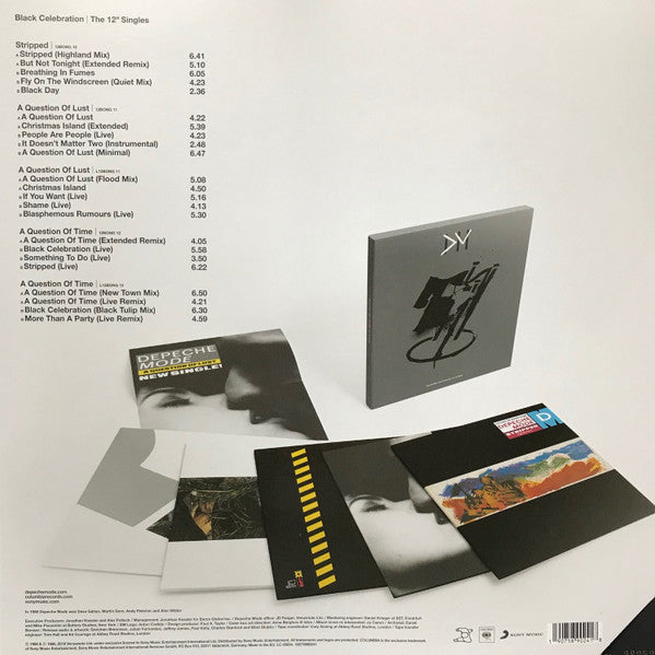 Depeche Mode : Black Celebration | The 12" Singles (Box, Comp, Ltd, Num, RM + 12", Single, RE + 12", S)