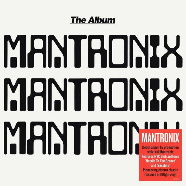 Mantronix : The Album (LP, Album, RE, 180)