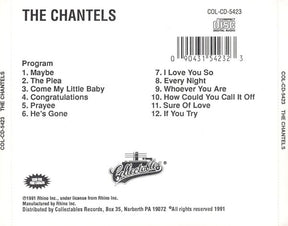 The Chantels : The Chantels (CD, Album, Mono)