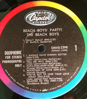The Beach Boys : Beach Boys' Party! (LP, Album, Duo)