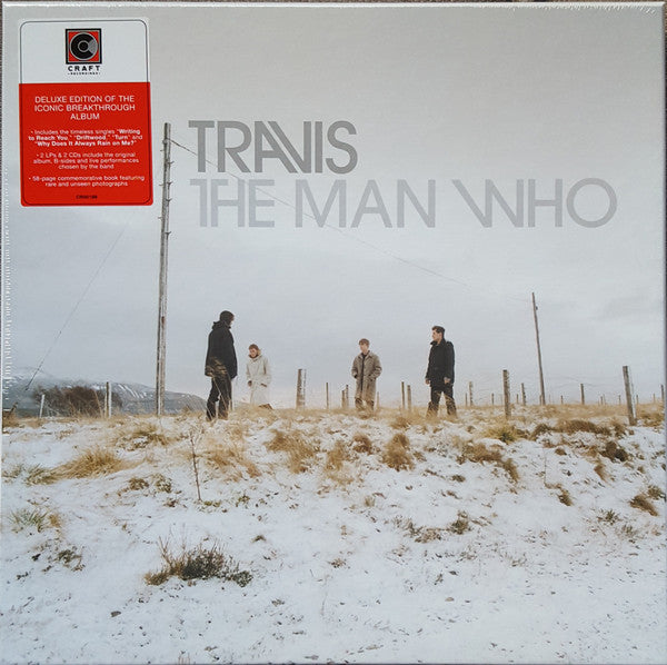 Travis : The Man Who (LP, Album, RE, RM + LP, RM, Com + CD, Album, RE, R)