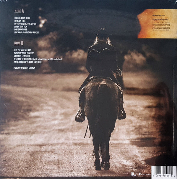 Willie Nelson : Ride Me Back Home (LP, Album)