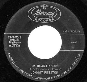 Johnny Preston : Running Bear (7", Single)