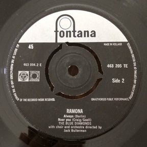 The Blue Diamonds : Ramona (7", EP)