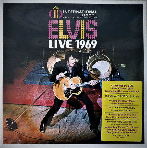 Elvis Presley : Live 1969 (11xCD + Box, Comp)