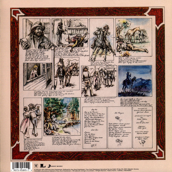 Willie Nelson : Red Headed Stranger (LP, Album, RE)