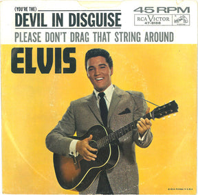 Elvis Presley : (You're The) Devil In Disguise (7", Single, Roc)