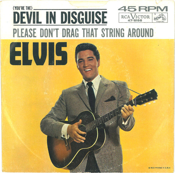 Elvis Presley : (You're The) Devil In Disguise (7", Single, Roc)