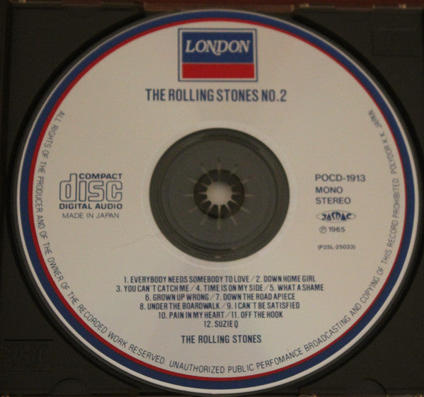 The Rolling Stones : No.2 (CD, Album, Mono, RE)